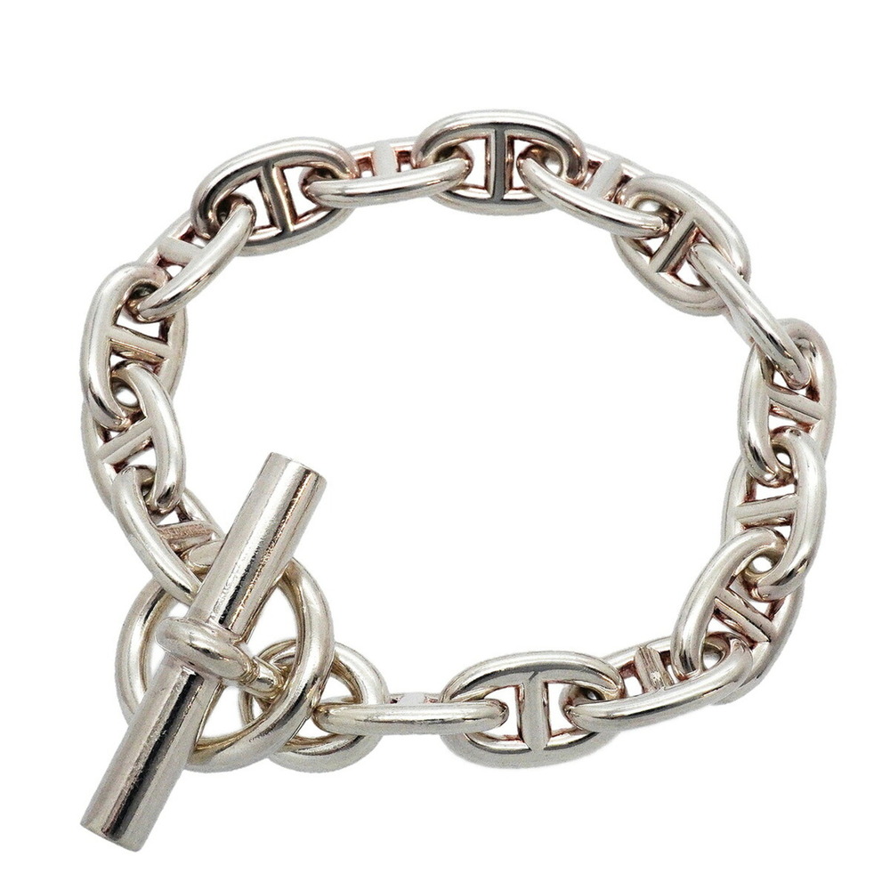 HERMES Silver Charm Bracelet